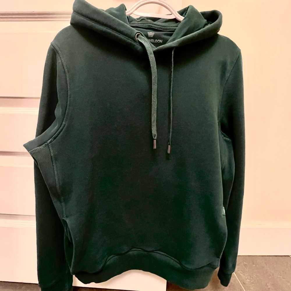 Mack Weldon Deep Green Hoodie